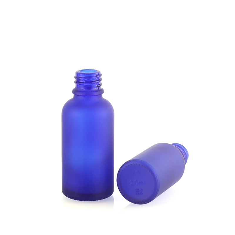 Wholesale Sample 100ml Glass Cobalt Blue Essential Oil Bottle, High