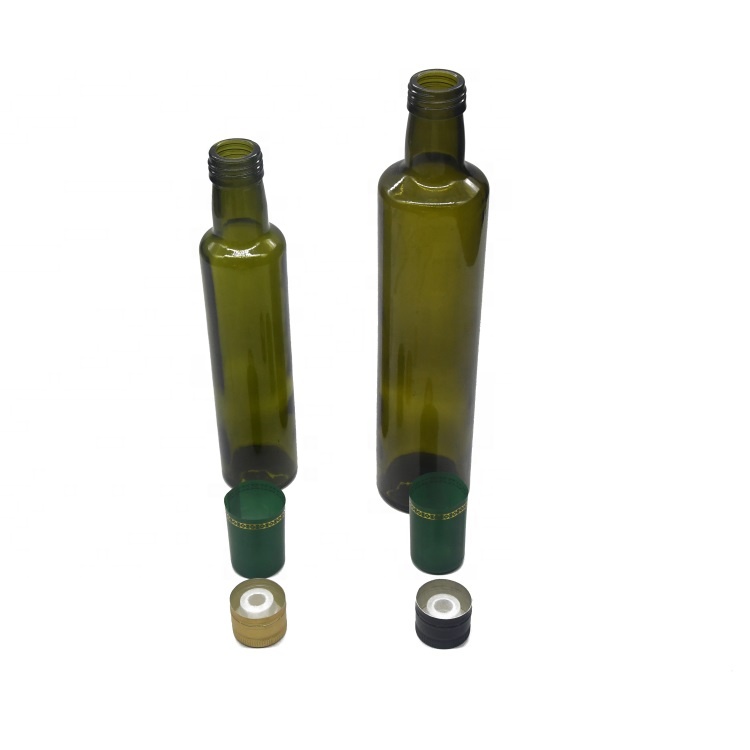 Download Olive Oil Glass Bottle with cap Wholesale 250ml 500ml 750ml green Dorica ,Olive Oil Bottles with ...