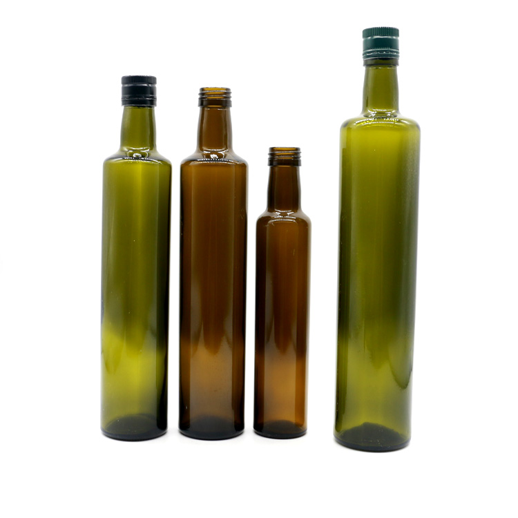 label custom and mini small bottles of olive oil glass bottles wholesale, High Quality Custom