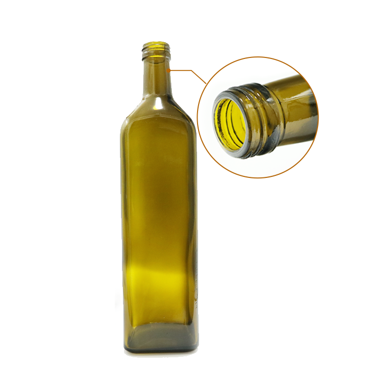 Download Stocked antique green round square 250ml 375ml 500ml 750ml 1000ml olive oil bottle, High Quality ...