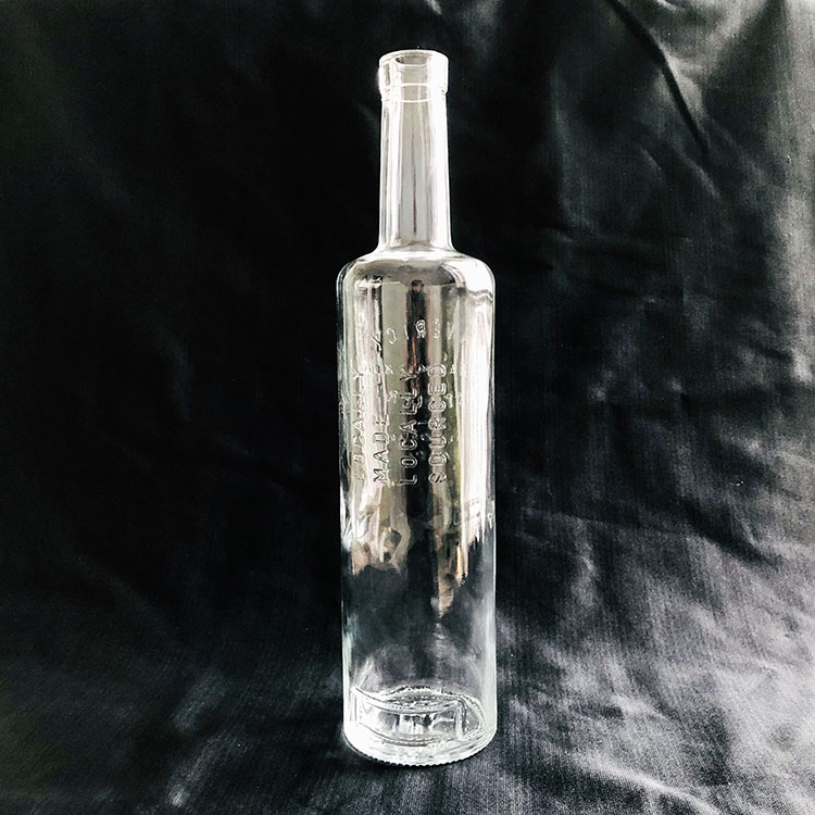 Designed 900ml Clear Thin Liquor Gift Glass Bottle for Liquor, High ...