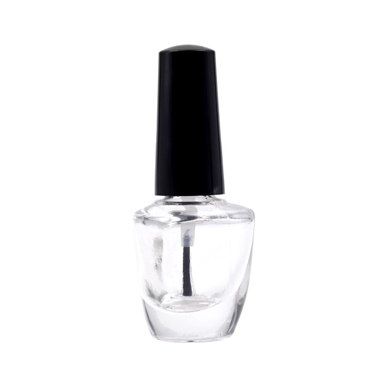 10ml clear empty nail polish bottle for gel nail polish with brush ...