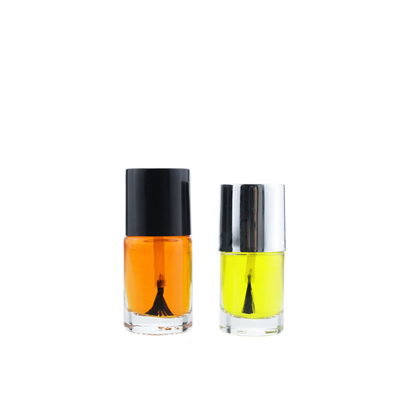 Wholesale Transparent Nail Polish Bottles Multi-standard Empty Glass Bottles With Brush 