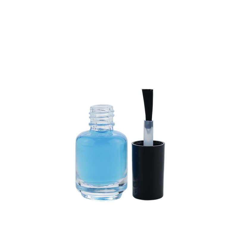 5ml Round Nail Polish Bottle With Thickened Bottom Empty Glass Bottle