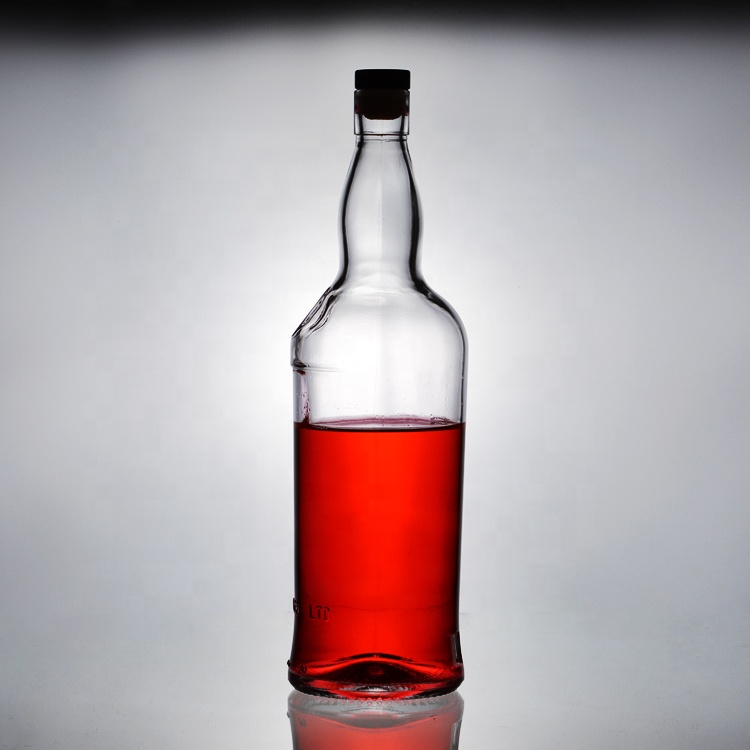 Luxury Empty Whisky/Liquor Glass Bottle, High Quality