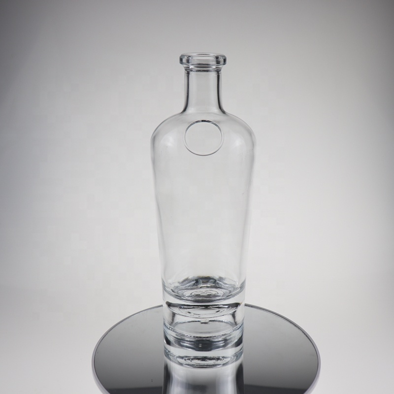 750ML Cheap Price Originality Electroplating Fashion Vodka Bottle With Closure 