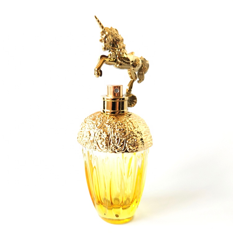 Unicorn Design 80ml Antique Style Gold Unique Vintage Perfume Bottle ...