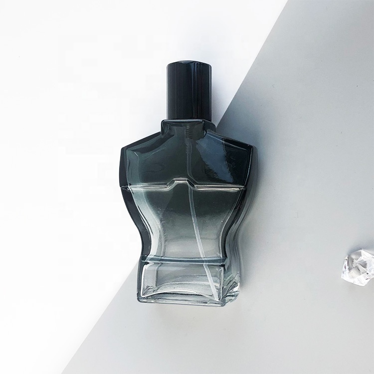 Luxury Glass Sprayer 110ml Man Body Shape Perfume Bottle, High Quality ...
