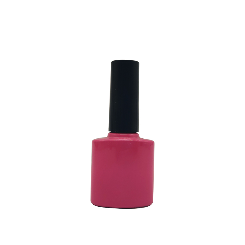 8ml Nail Polish Bottle Flat Square Shape Nice Looking 8ml Nail Polish Bottle For Soak Off Gel ...