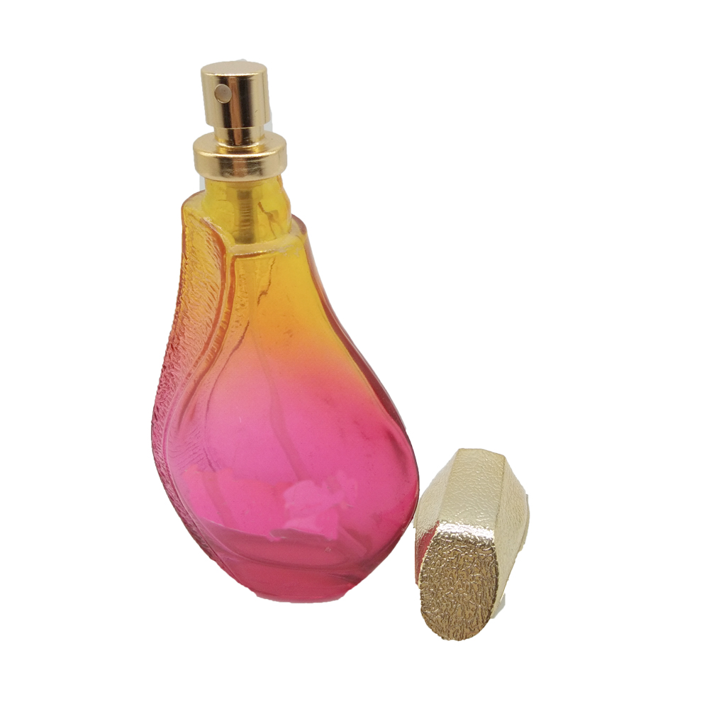 Colorful 30 ml beauty empty rectangular perfume frosted