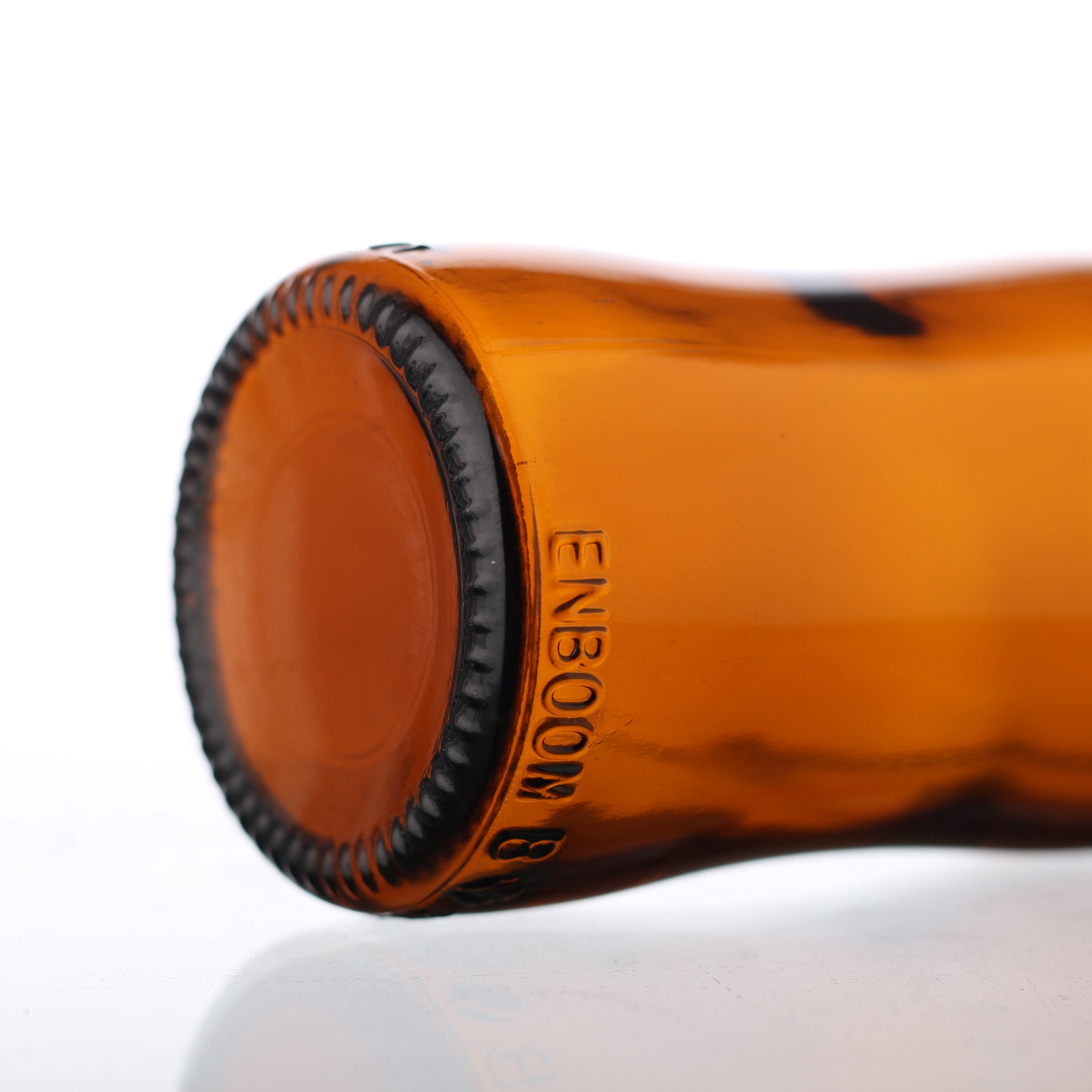 Customized amber beer beverage packaging glass bottles of various sizes 