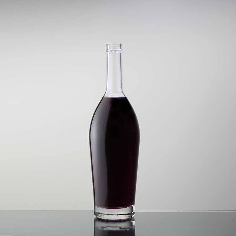 Manufacturing Plant Custom Food Grade Empty Vodka 500ml 750ml 700ml Glass Bottle 