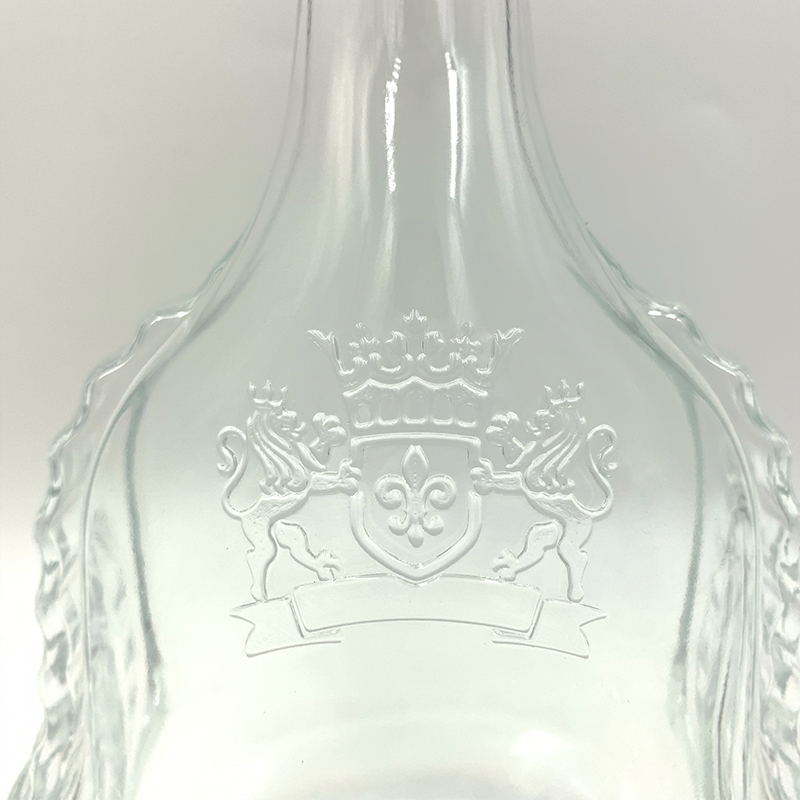 Custom 700ml Bell Shaped High Quality Cheap Glass Bottle For Wine Xo Whisky Tequila, High