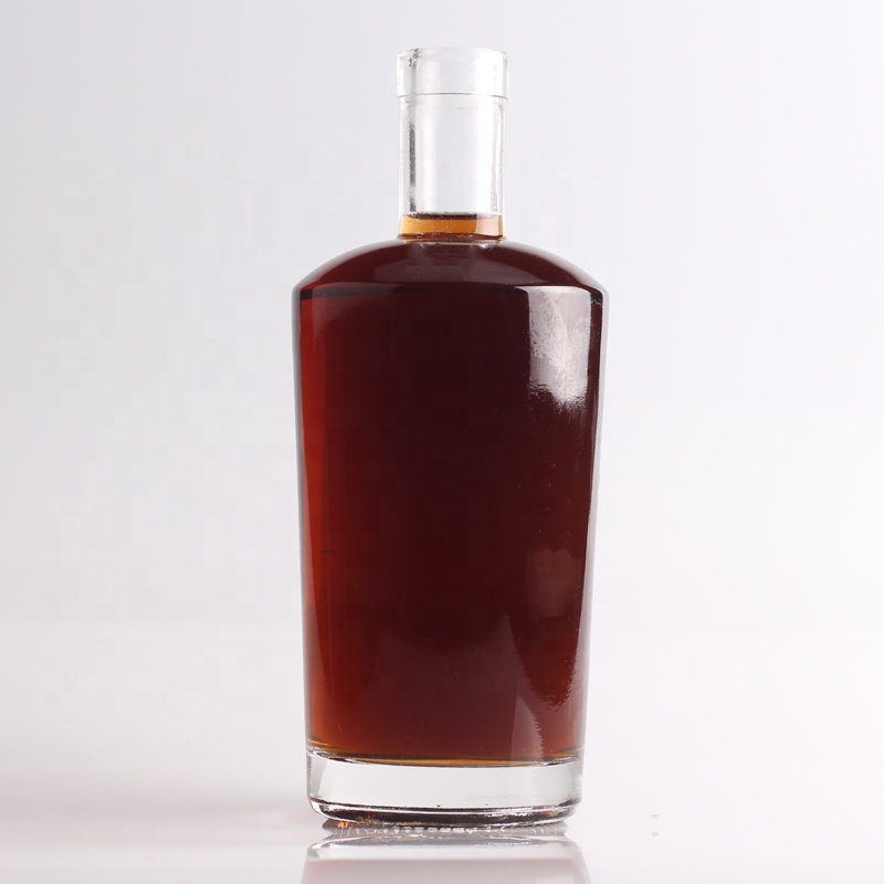 400ml factory wholesale good looking drop shape brandy bottle with ...