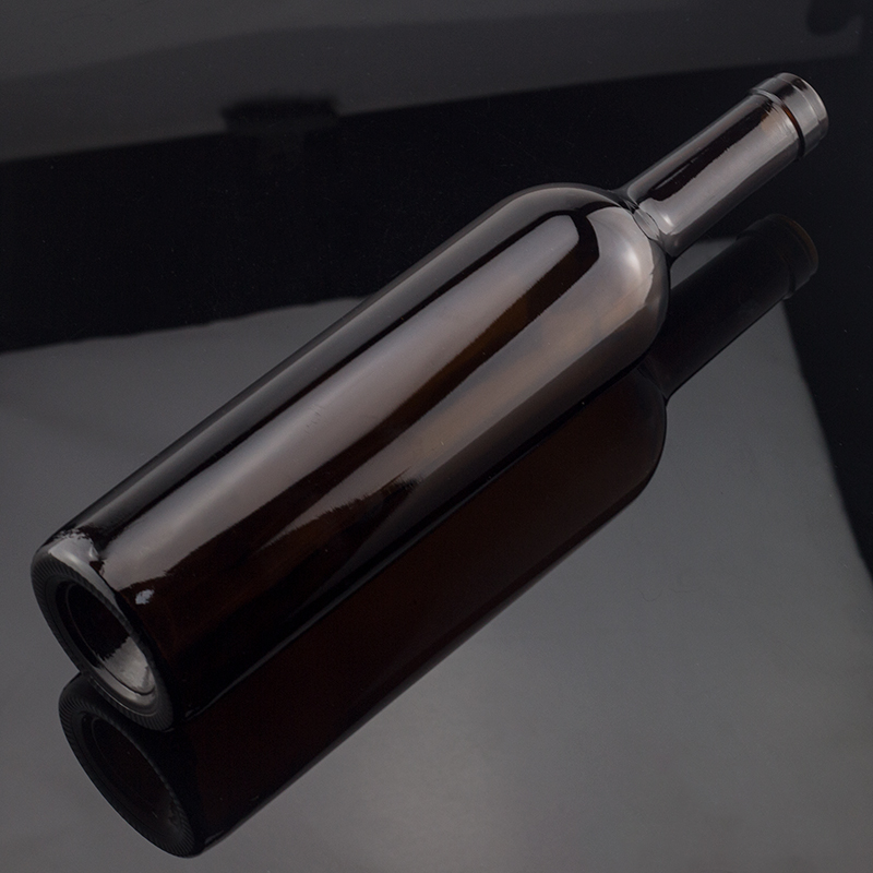 700ml 750ml 70cl 75cl Top Grade Brown Amber Color Classic Flat Glass