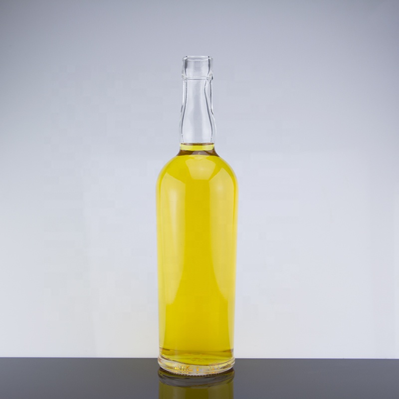 High Grade Super Flint Glass Cork Sealed Clear Transparet Brandy ...