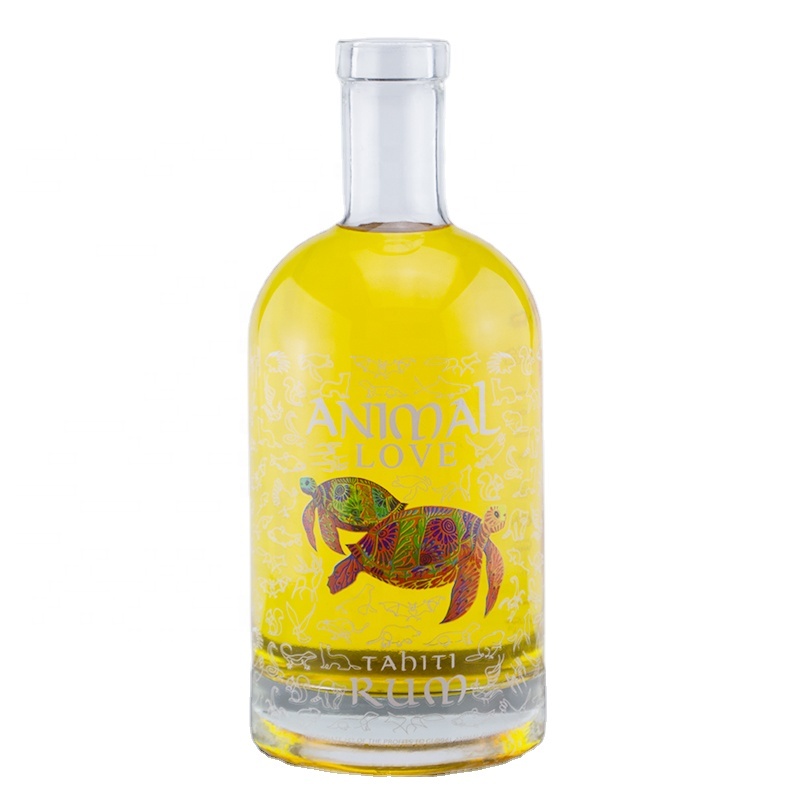 750ml 700ml Oem Odm High Grade Super Flint Transparent Customized Color And Decoration Vodka Whiskey Tequila Glass Bottles 