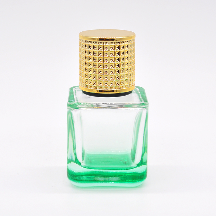 Wholesale Luxury fancy design clear perfume spray bottle 30ml glass with cover