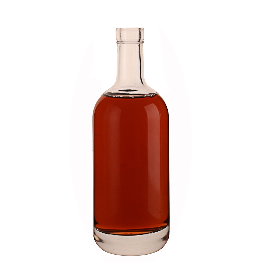 Wholesale Nordic Style different bottom 500ml Vodka whisky Glass Liquor ...