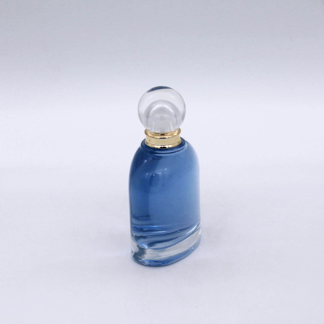 fancy round high quality large capacity 100ml empty glass bottles ...