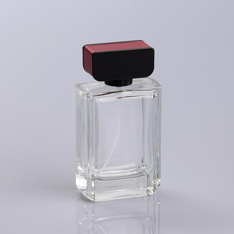 Reply In 12 Hours 100ml Square Glass Perfume Bottle 