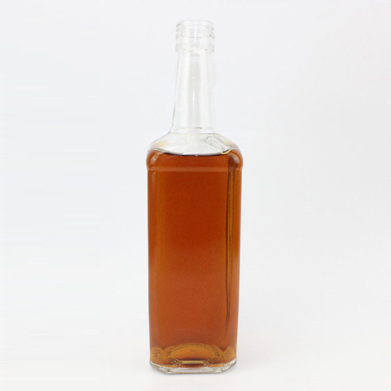 Classical high quality 700ml glass bottles Vodka Glass Bottle support customized 