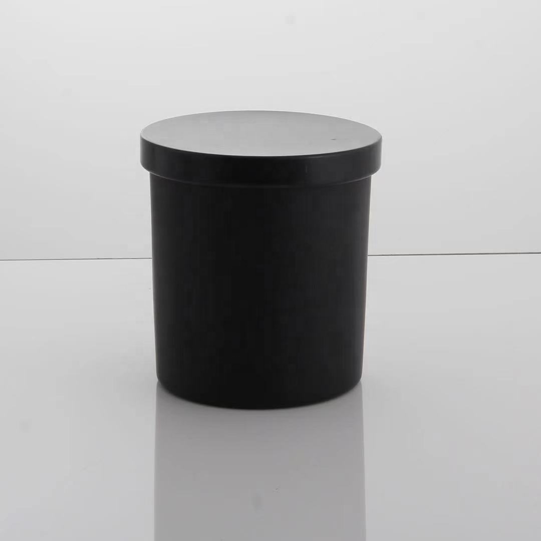 In Bulk 8oz 10oz 12oz Glass Candle Holders Multicolors Round Candle Container with Lids Private Labels for Home Decor Christmas