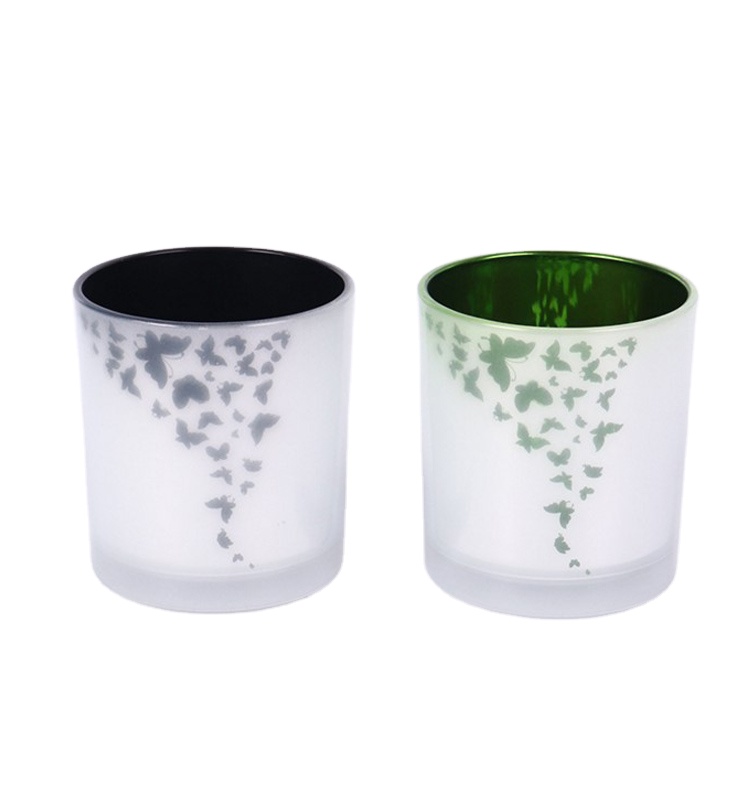 Cheap 8oz candle jars Candle jar with lid empty candle jar glass with metal lid