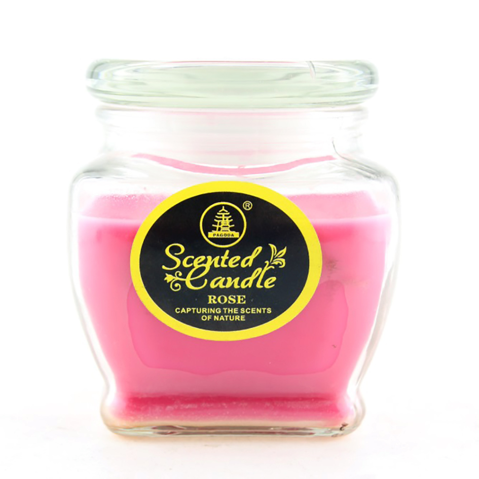 Home Decorative Scented Candles In Glass Jar With Lid,High Quality
