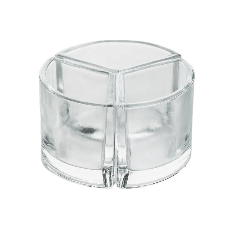 high quality glass candle holder candle jar for decoration