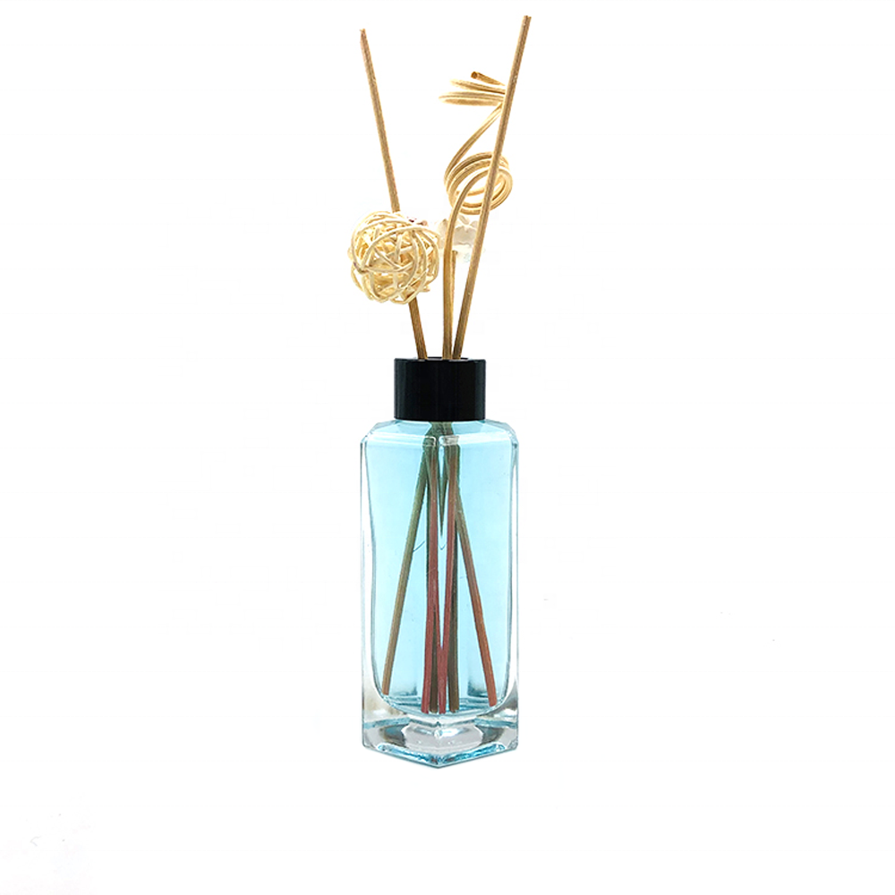 Tall Bottle 130ml Hexagon Empty Glass Reed Diffuser Bottle