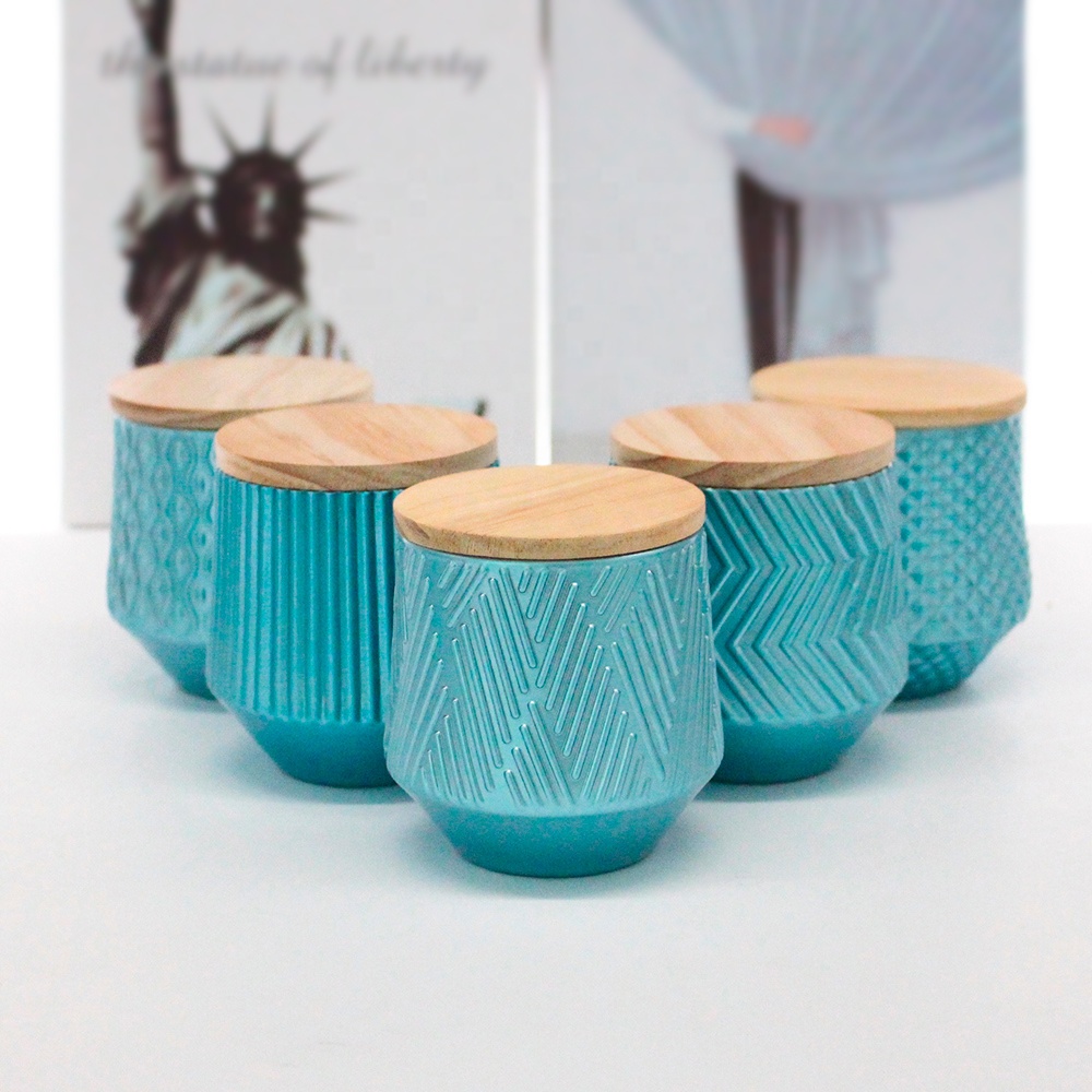 candle jars with wooden lids assorted sizes exclusive unique style