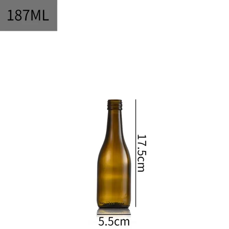 how many 187 ml in a bottle of wine