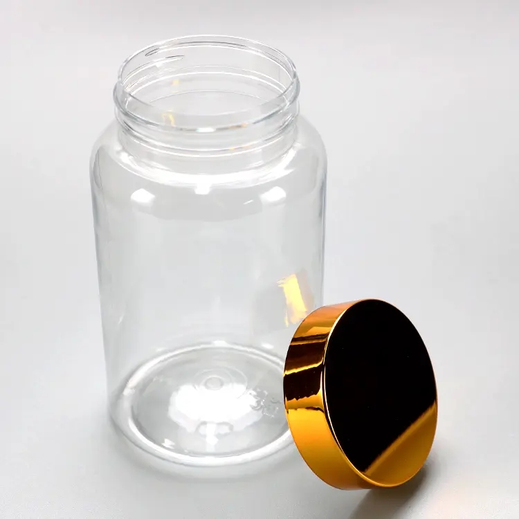 10cc100cc Supplement Bottle Packaging With Cap And Seal Vitamin Bottle With Childproof Cap