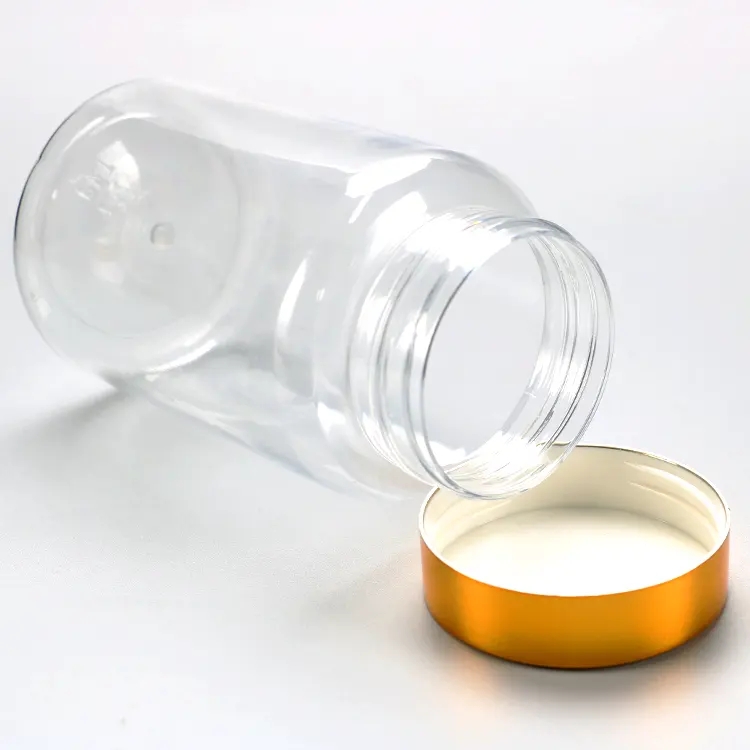 10cc100cc Supplement Bottle Packaging With Cap And Seal Vitamin Bottle With Childproof Cap