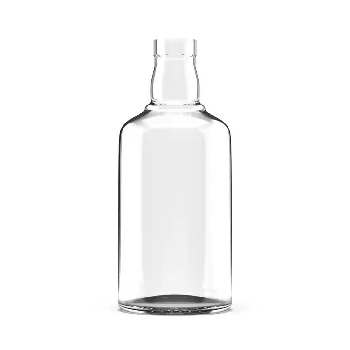 Popular Super Flint Clear 750ml Spirit Glass Bottle Vodka Gin Rum Tequila Whisky Brandy Glass Bottle For Spirits
