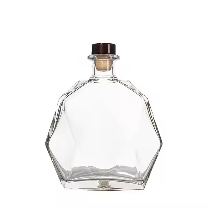 Most Popular 500ml 700ml 1000ml Skull Shape Luxury wine glass bottles wholesale