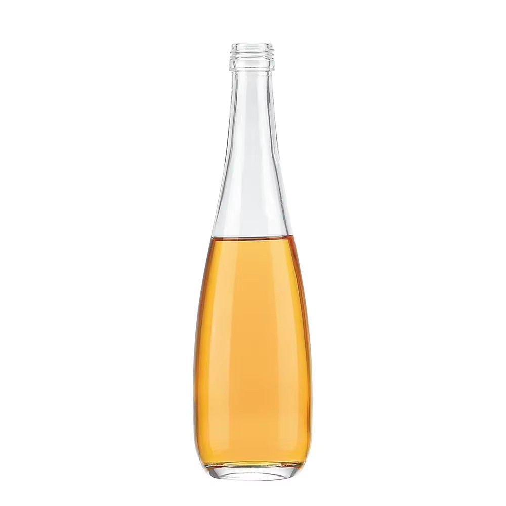 Stocked Empty Premium Mineral Beer Soda Beverage Juice Glass Bottle with Aluminum Cap