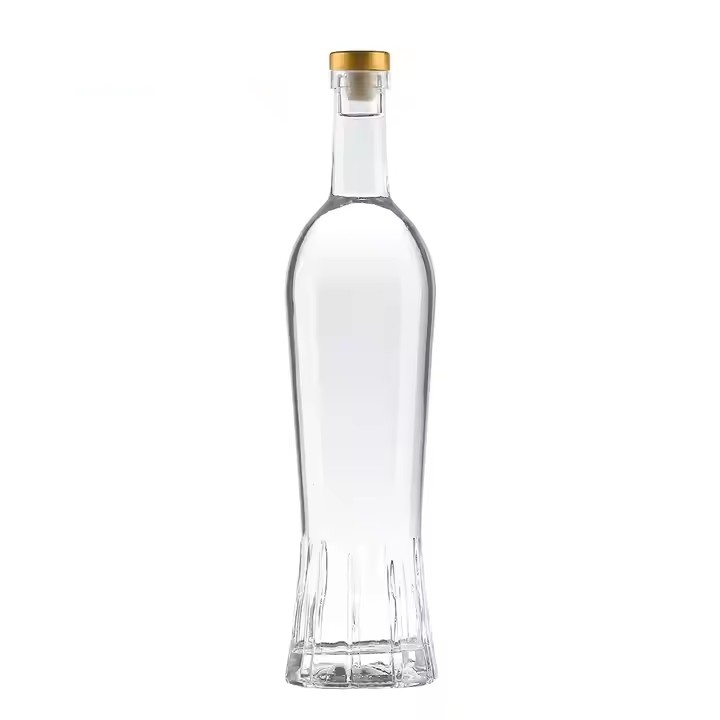 China Factory Wholesale 750ml Super Flint Glass Bottle Liquor in Bulk Glass Bottle