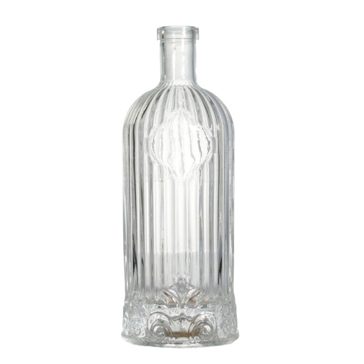 Customized Empty Liquor Bottle 500ml 700ml 750ml Tequila Vodka Rum Gin Glass Spirit Bottles