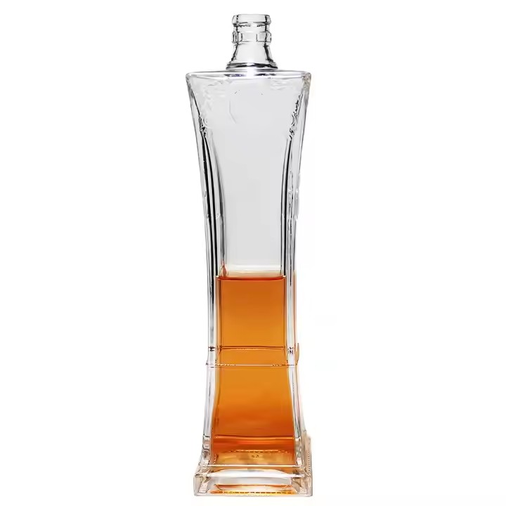 Luxury Liquor Alcohol Tequila Bottle 750ml Rum Spirits Whiskey Brandy Bottle