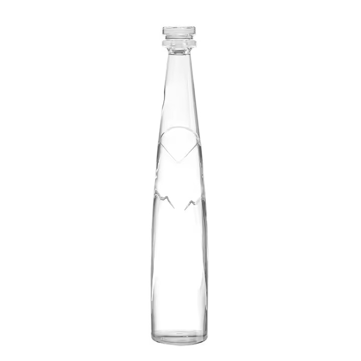12 oz Airtight Clear Glass Bottle Cork Seal for Hot Sauce Oil Jam Beverages Oils Kombucha Kefir Vinegar Beer Brandy Storage