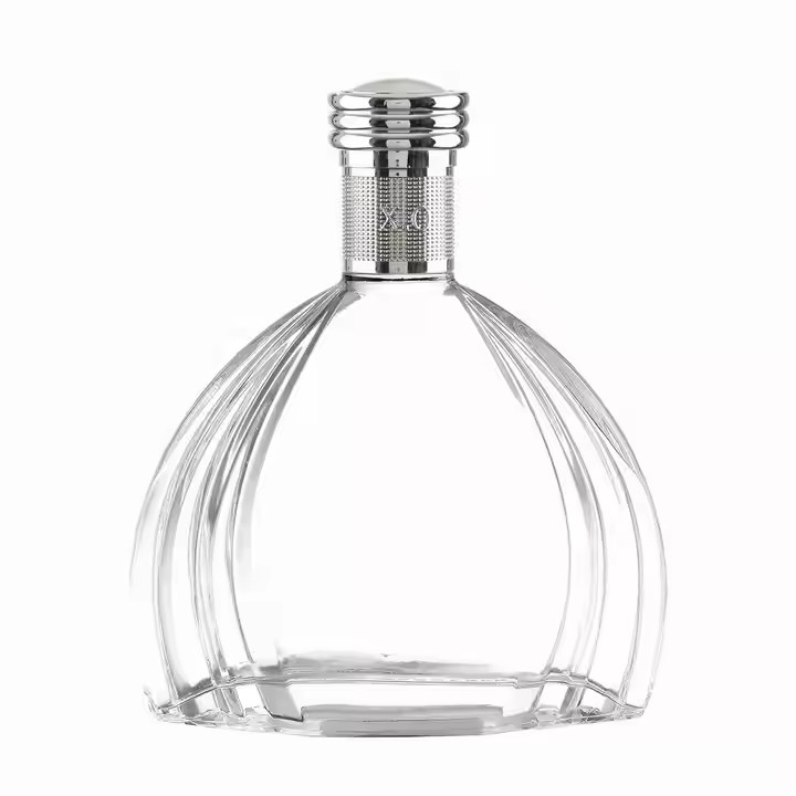 Manufacture700ml Glass Bottles for Vodka Liquor Whisky Gin Rum-Cork Sealing Factory Sale