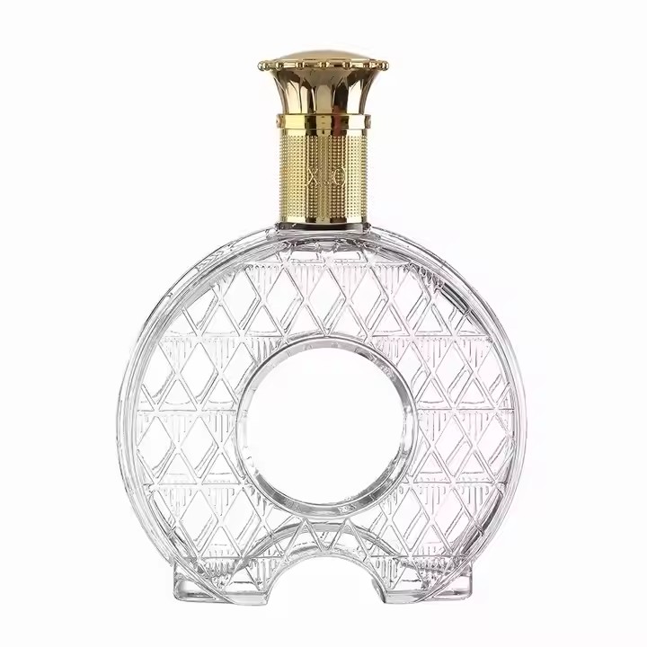 Exceptional Prices on 750ml Brandy XO Glass Bottles Flint Glass and Cork Sealing for Liquor Storage