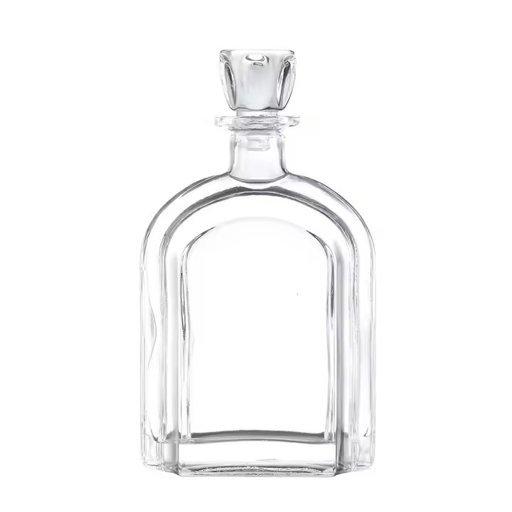 High Quality Custom 750ml Round Glass Wine Bottle Eco-Friendly for Tequila Brandy Whisky in Custom Sizes