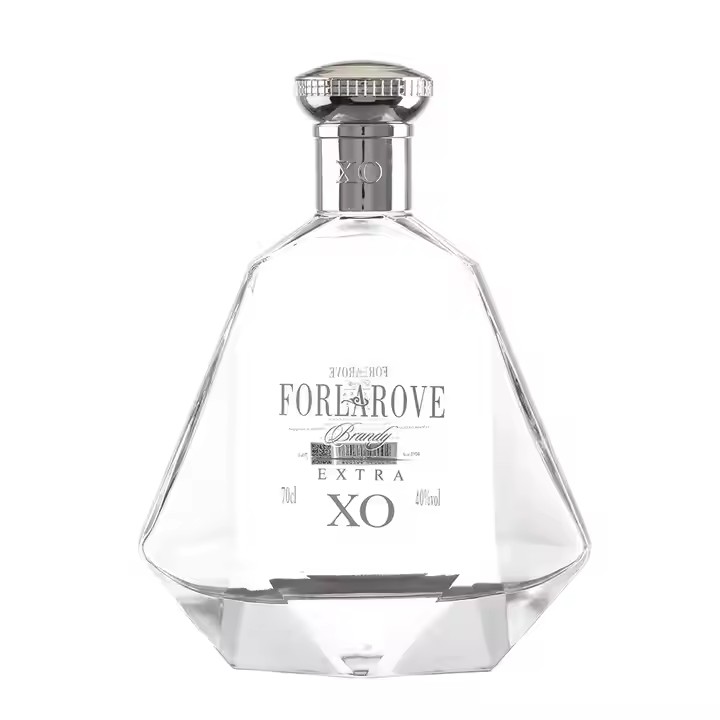 Custom 500ml & 750ml Glass Bottles with Rubber Stopper for Vodka Whiskey Brandy Tequila Energy Drinks in Nightclubs Bars Casinos