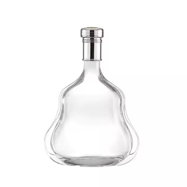 700ml Crystal Wine Glass Decanter Set Guitar Shape Clear Brandy Rum Gin Bourbon Glass Bottles