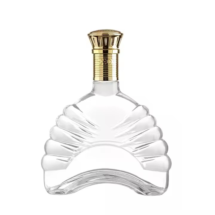 Wholesale Custom Clear Transparent 700ml 750ml Glass Bottles for Vodka Liquor Gin Whiskey Tequila