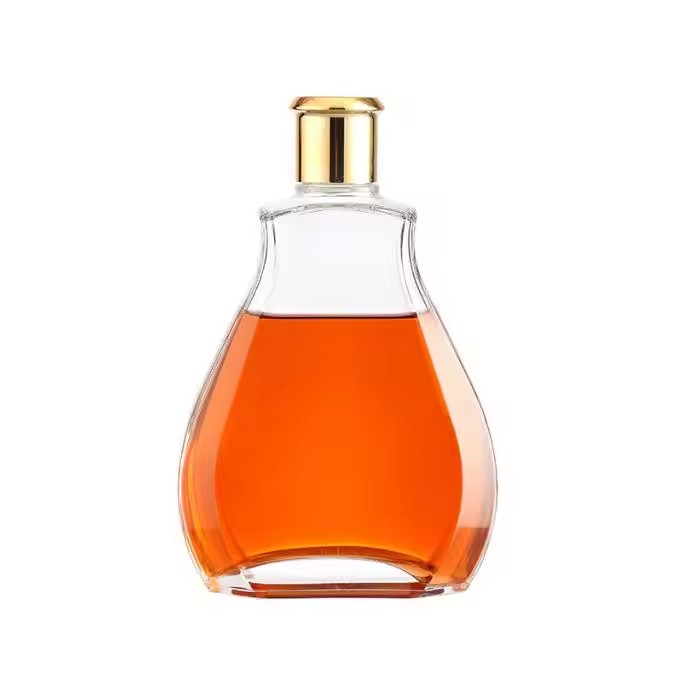 Factory Manufacture Wine Whisky Brandy Xo Glass Liquor Spirits Bottles Vodka Spirit Gin Rum Glass Packaging Bottle