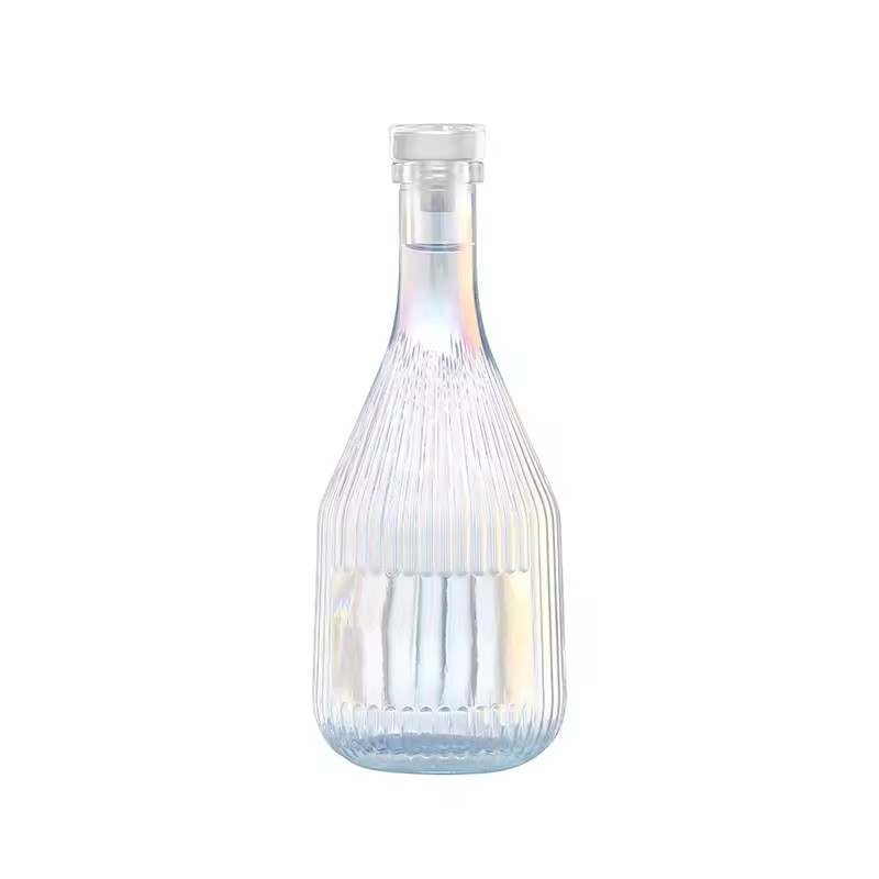 750ml Frosted Printing Glass Bottles for Liquor Spirit Vodka Tequila Brandy Whisky 700ml Bottle